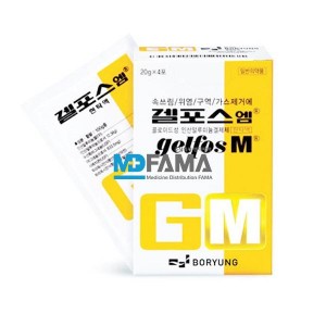 겔포스엠 20g/4포